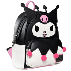 Loungefly! Leather: Sanrio Kuromi Cosplay Moving Wings Mini Backpack