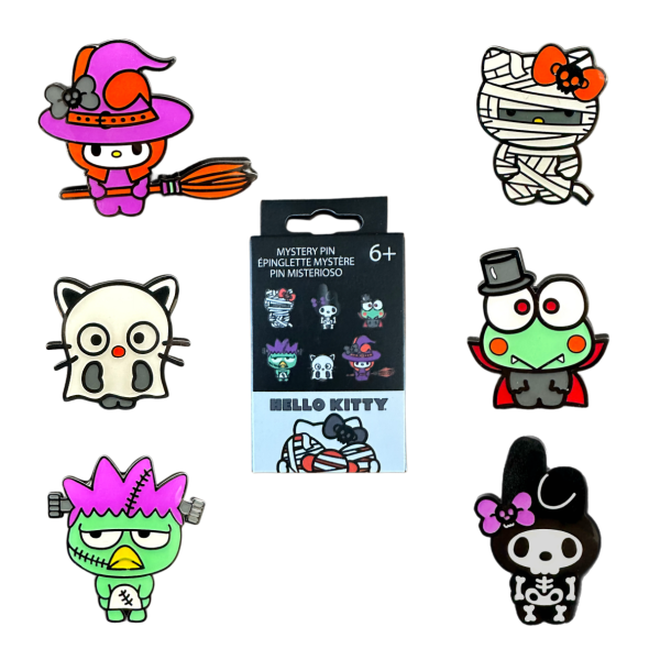 Loungefly! Blind Box Pin: Sanrio Halloween Costume Blind Enamel Pins