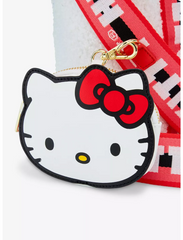 Loungefly! Tote: Sanrio Hello Kitty with Coinbag Sherpa Tote