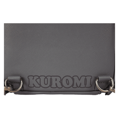 Loungefly! Leather: Sanrio Kuromi Clean Convertible Mini Backpack