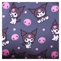 Loungefly! Leather: Sanrio Kuromi Clean Convertible Mini Backpack