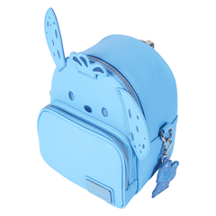 Loungefly! Leather: Sanrio Pochacco Clean Convertible Mini Backpack