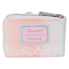 Loungefly! Wallet: Hello Kitty 50th Anniversary Clear and Cute Cosplay Accor