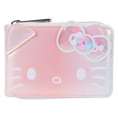 Loungefly! Wallet: Hello Kitty 50th Anniversary Clear and Cute Cosplay Accor