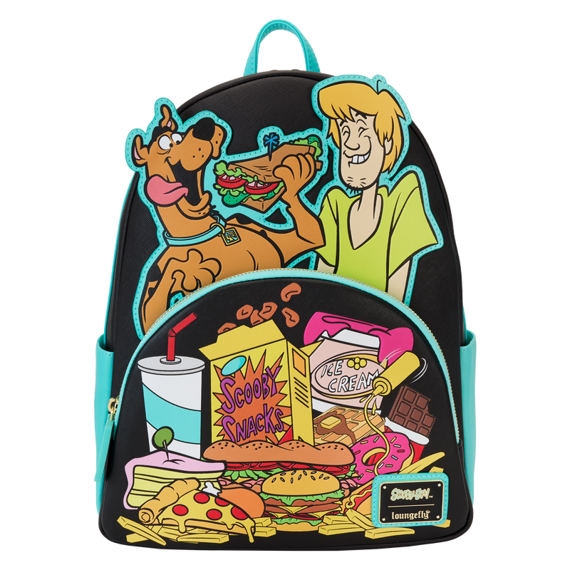 Loungefly! Leather: Scooby Doo Munchies Mini Backpack