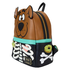 Loungefly! Leather: Scooby Doo Skeleton Scooby Cosplay Mini Backpack