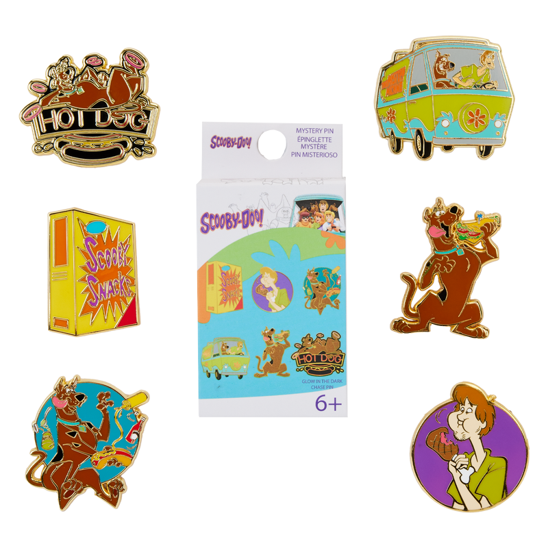 Loungefly! Blind Box Pin: Scooby Doo Munchies Mystery Box Pin