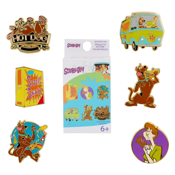 Loungefly! Blind Box Pin: Scooby Doo Munchies Mystery Box Pin