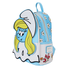 Loungefly! Leather: Lafig Smurfs Smurfette Cosplay Mini Backpack