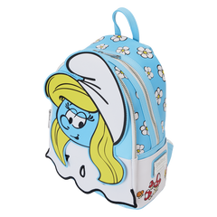 Loungefly! Leather: Lafig Smurfs Smurfette Cosplay Mini Backpack