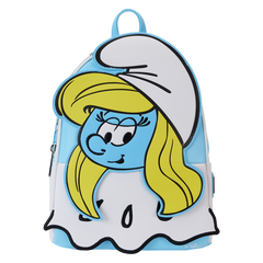 Loungefly! Leather: Lafig Smurfs Smurfette Cosplay Mini Backpack