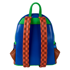 Loungefly! Leather: Sega Sonic the Hedgehog Mini Backpack