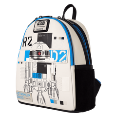 Loungefly! Leather: Star Wars Power of the Force Astromech Droid Mini Backpack