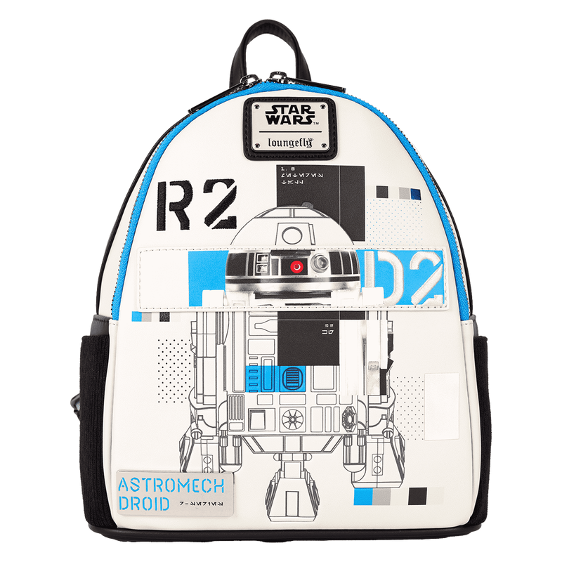 Loungefly! Leather: Star Wars Power of the Force Astromech Droid Mini Backpack