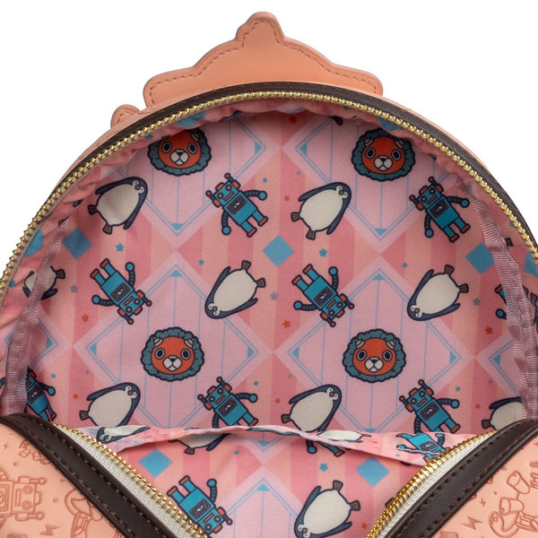 Loungefly! Leather:  SpyxFamily Anya Bond Mini Backpack