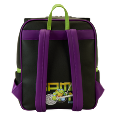 Loungefly! Leather: Teenage Mutant Ninja Turtle 40th Anniversary Vintage Arcade Mini Backpack