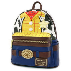 Loungefly! Leather: Disney Pixar Toy Story Woody Mini Backpack