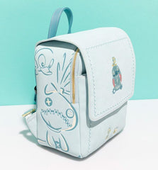 Loungefly! Leather: Lilo Stitch Pu Suede Backpack