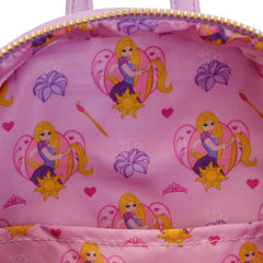 Loungefly! Leather: Disney Rapunzel Princess Scene Mini Backpack