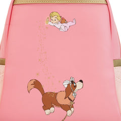 Loungefly! Leather: Disney Peter Pan You Can Fly 70Th Anniversary Mini Backpack