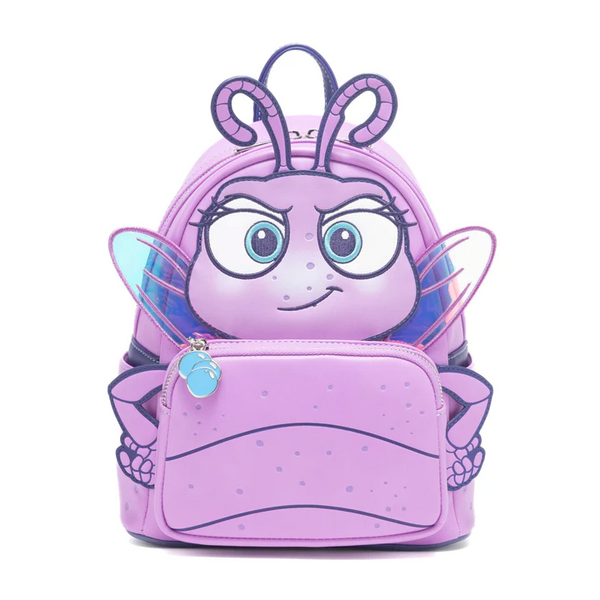 Loungefly! Leather: Bugs Life Dot Cosplay Mini Backpack