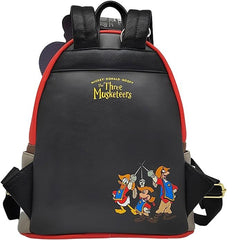 Loungefly! Leather: Disney The Three Musketeers Pete Villain Cosplay Mini Backpack