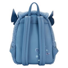 Loungefly! Leather: Disney Stitch Plush Pocket Mini Backpack - Fandom