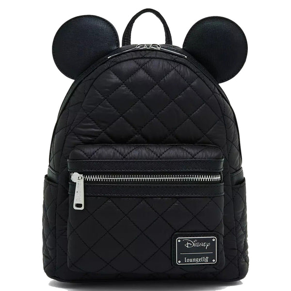 Loungefly! Leather: Disney Mickey Puffer Mini Backpack