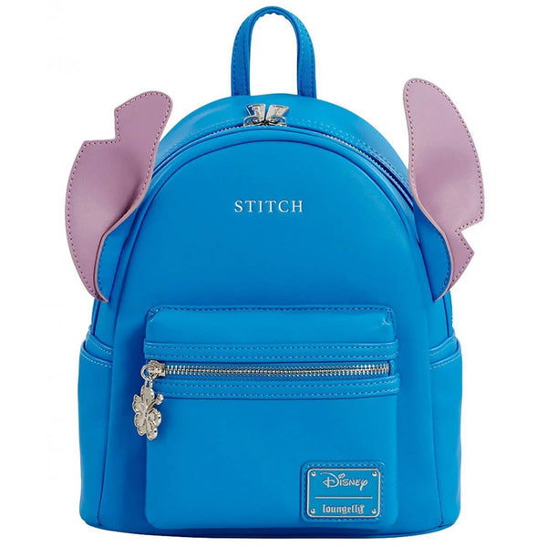 Loungefly! Leather: Disney Stitch Minimalist Mini Backpack