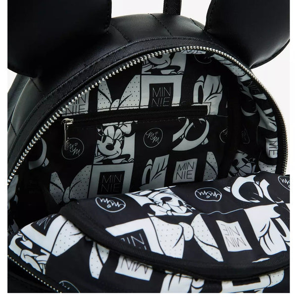 Loungefly! Leather: Disney Minnie Mouse Quilted Puff Mini Backpack
