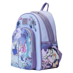 Loungefly! Leather: Disney Sleeping Beauty 65Th Anniversary Scene Mini Backpack