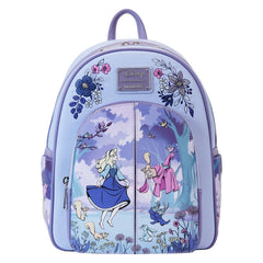 Loungefly! Leather: Disney Sleeping Beauty 65Th Anniversary Scene Mini Backpack