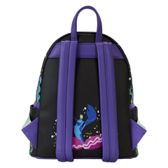 Loungefly! Leather: Disney The Little Mermaid 35th Anniversary Life is the Bubbles Mini Backpack