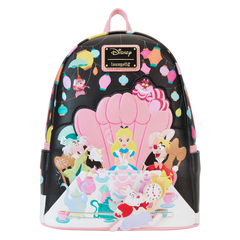 Loungefly! Leather: Disney Alice in Wonderland Unbirthday Mini Backpack