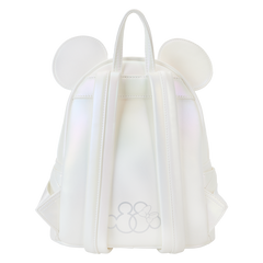 Loungefly! Leather: Disney Iridescent Wedding Mini Backpack