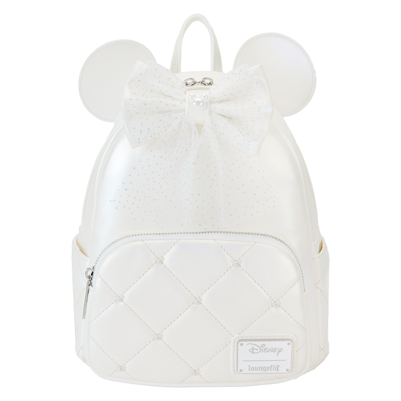 Loungefly! Leather: Disney Iridescent Wedding Mini Backpack