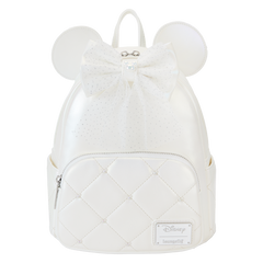 Loungefly! Leather: Disney Iridescent Wedding Mini Backpack