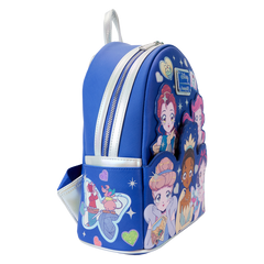 Loungefly! Leather: Disney Princess Manga Style Mini Backpack