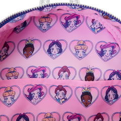 Loungefly! Leather: Disney Princess Manga Style Mini Backpack