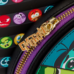 Loungefly! Leather: Pixar Inside Out 2 Core Memories Mini Backpack