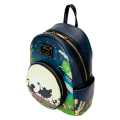 Loungefly! Leather: Disney Lion King 30th Anniversary Hakuna Matata Silo Mini Backpack