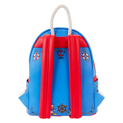 Loungefly! Leather: Disney Donald Duck 90Th Anniversary Mini Backpack