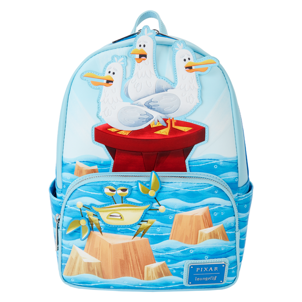 Loungefly! Leather: Finding Nemo Mine Mine Mine Mini Backpack