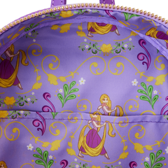 Loungefly! Leather: Disney Princess Rapunzel Lenticular Mini Backpack