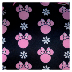 Loungefly! Leather: Disney Mickey Minnie Floral Rock the Dots Mini Backpack
