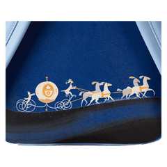 Loungefly! Leather: Disney Cinderella 75Th Anniversary Lenticular Mini Backpack