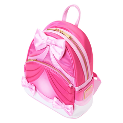 Loungefly! Leather: Disney Cinderella 75Th Anniversary Pinkbow Mini Backpack