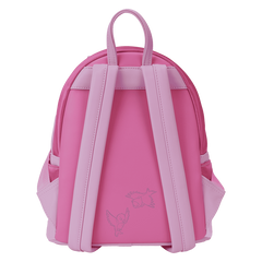 Loungefly! Leather: Disney Cinderella 75Th Anniversary Pinkbow Mini Backpack