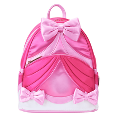 Loungefly! Leather: Disney Cinderella 75Th Anniversary Pinkbow Mini Backpack