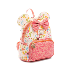 Loungefly! Leather: Disney Minnie Mouse All-over-print Mini Backpack